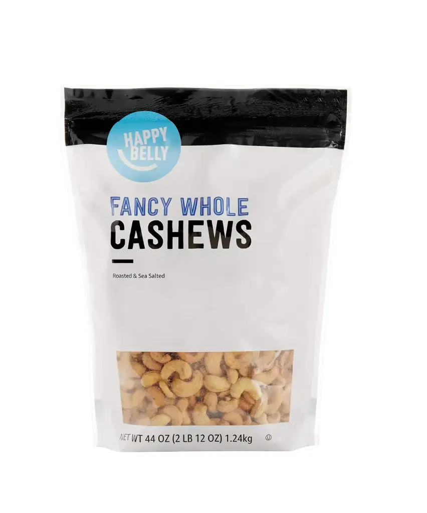 精選全腰果，烤製及海鹽味