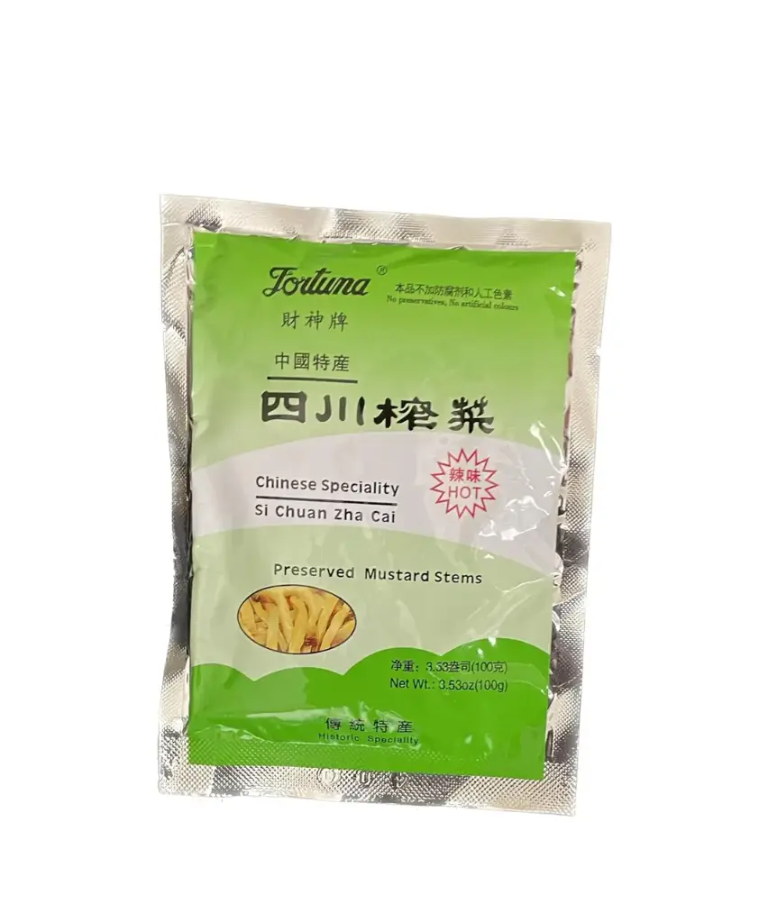 四川榨菜（醃製芥菜莖）